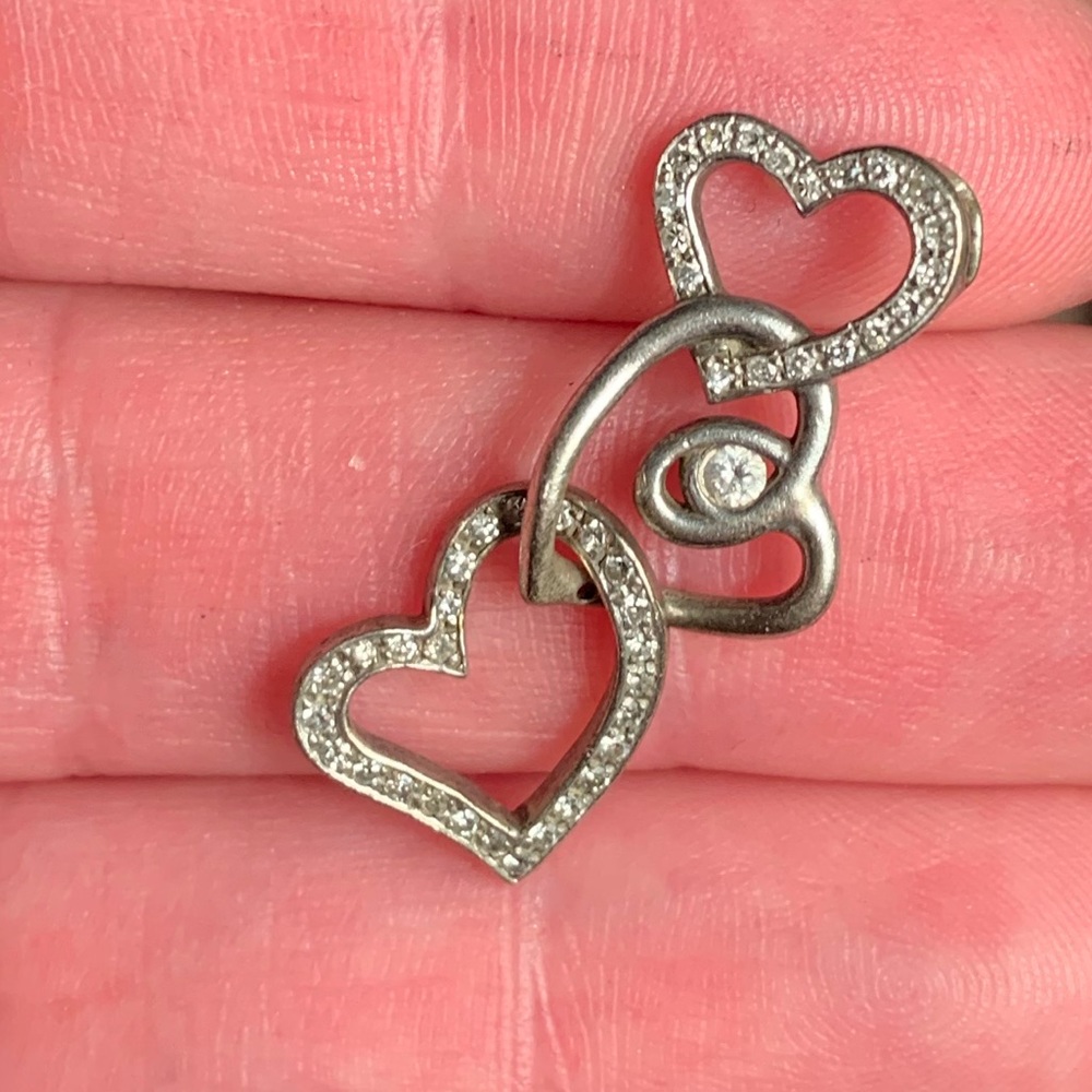 Three hearts necklace